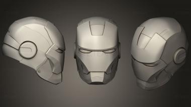 3D model ironman helmet (STL)